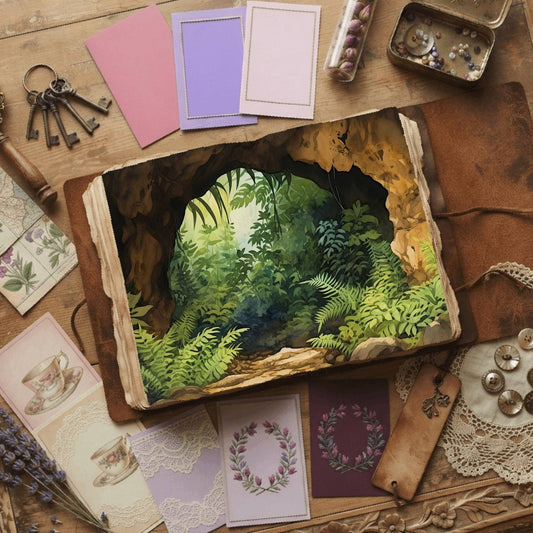 Forest Cave Digital Papers