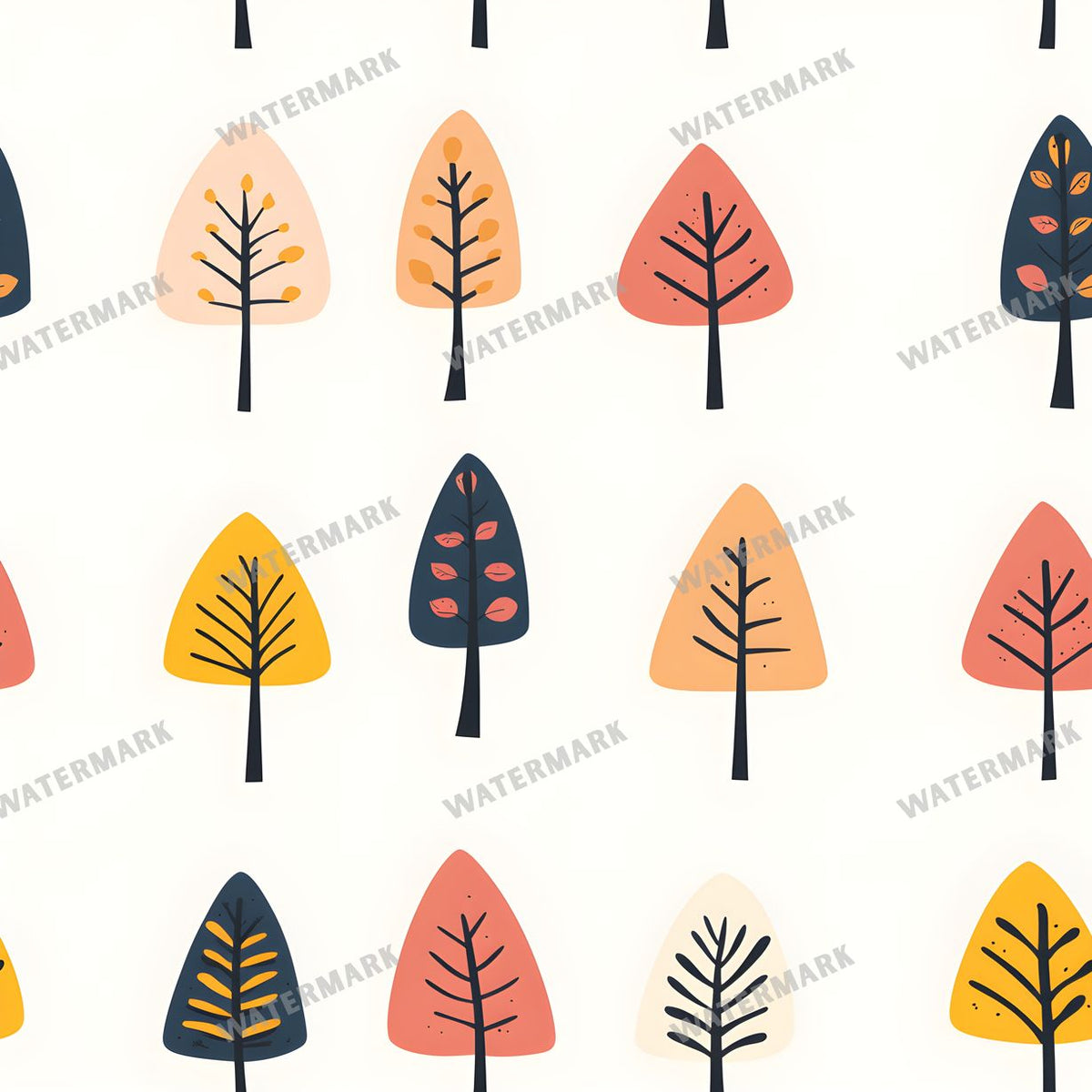 Forest Seamless Pattern