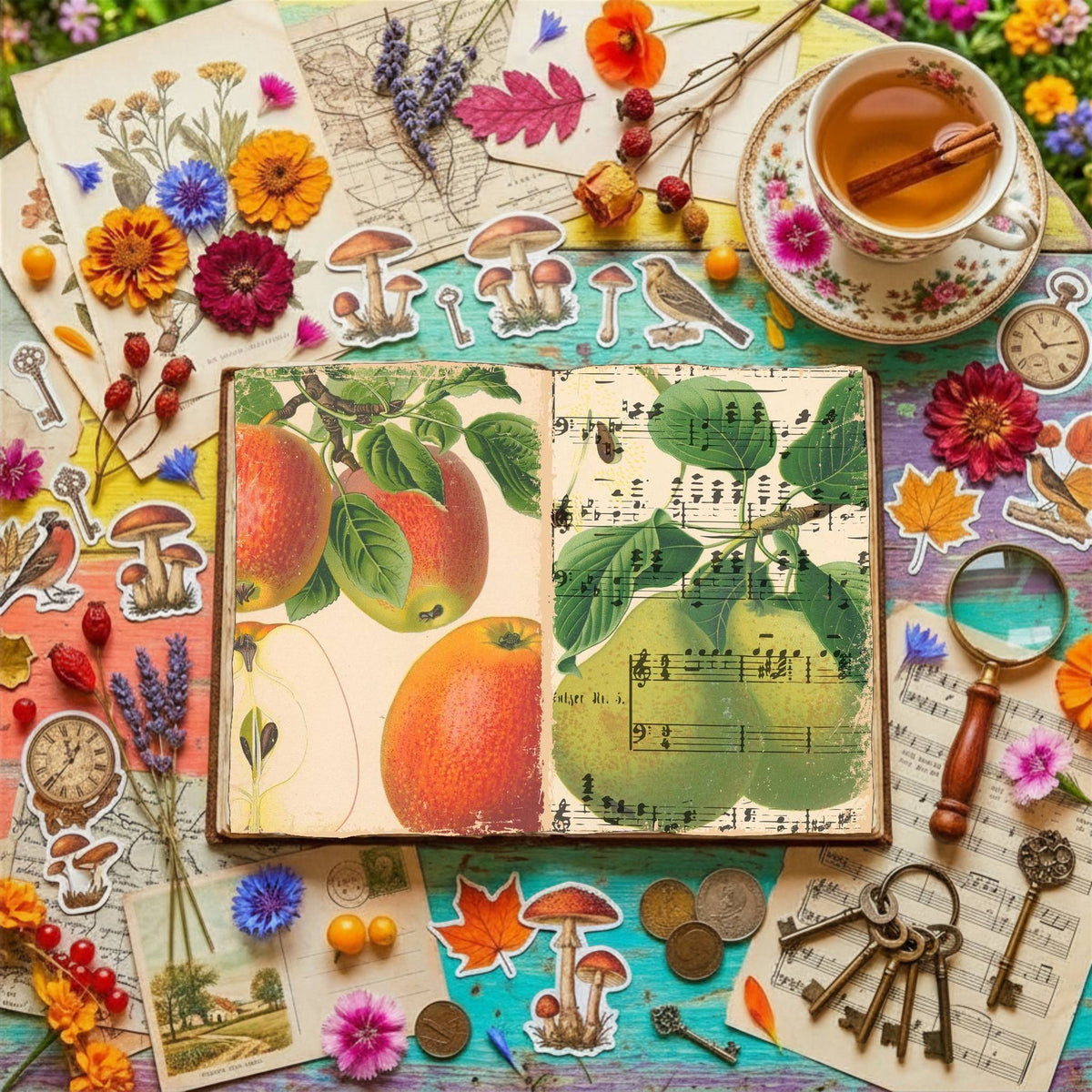 Fruit & Vegetables Digital Papers