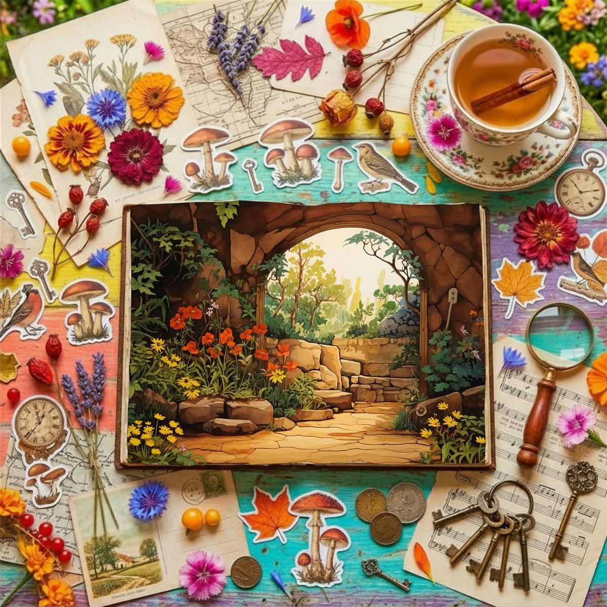 Garden Digital Papers