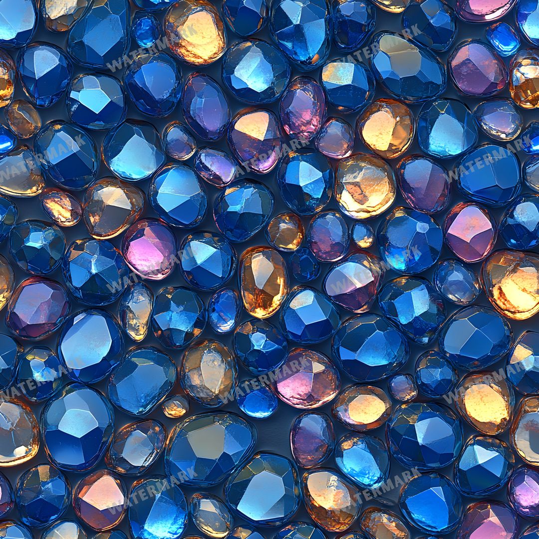 Gems Seamless Pattern