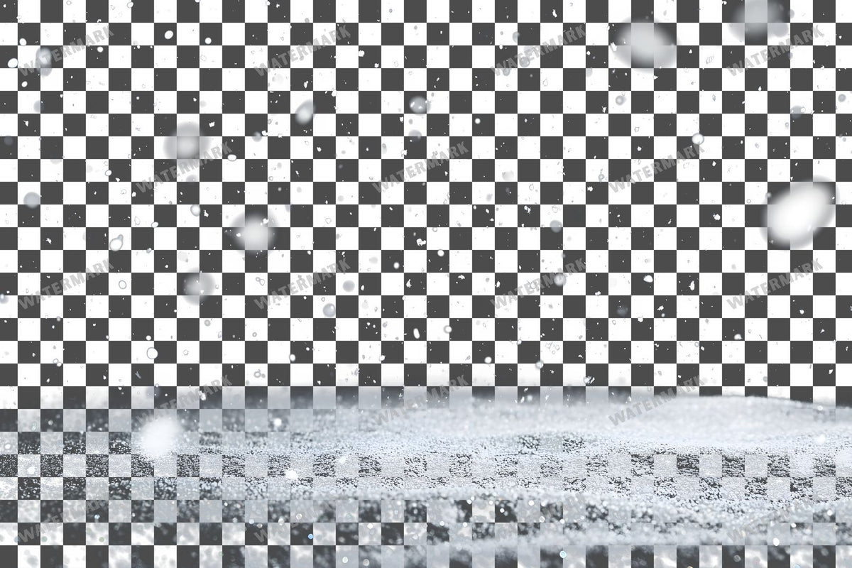Gentle Snowfall Transparent Overlay Pngs