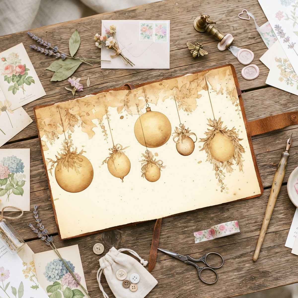 Gold Christmas Digital Papers
