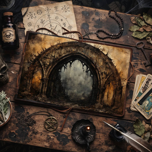 Gothic Arch Digital Papers