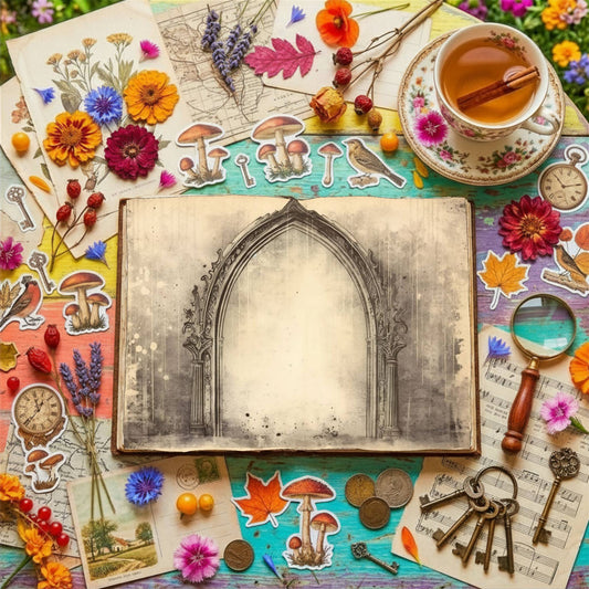 Gothic Arches Digital Papers