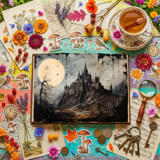 Gothic Castle Digital Papers
