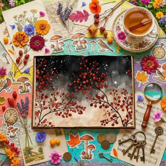 Gothic Christmas Digital Papers