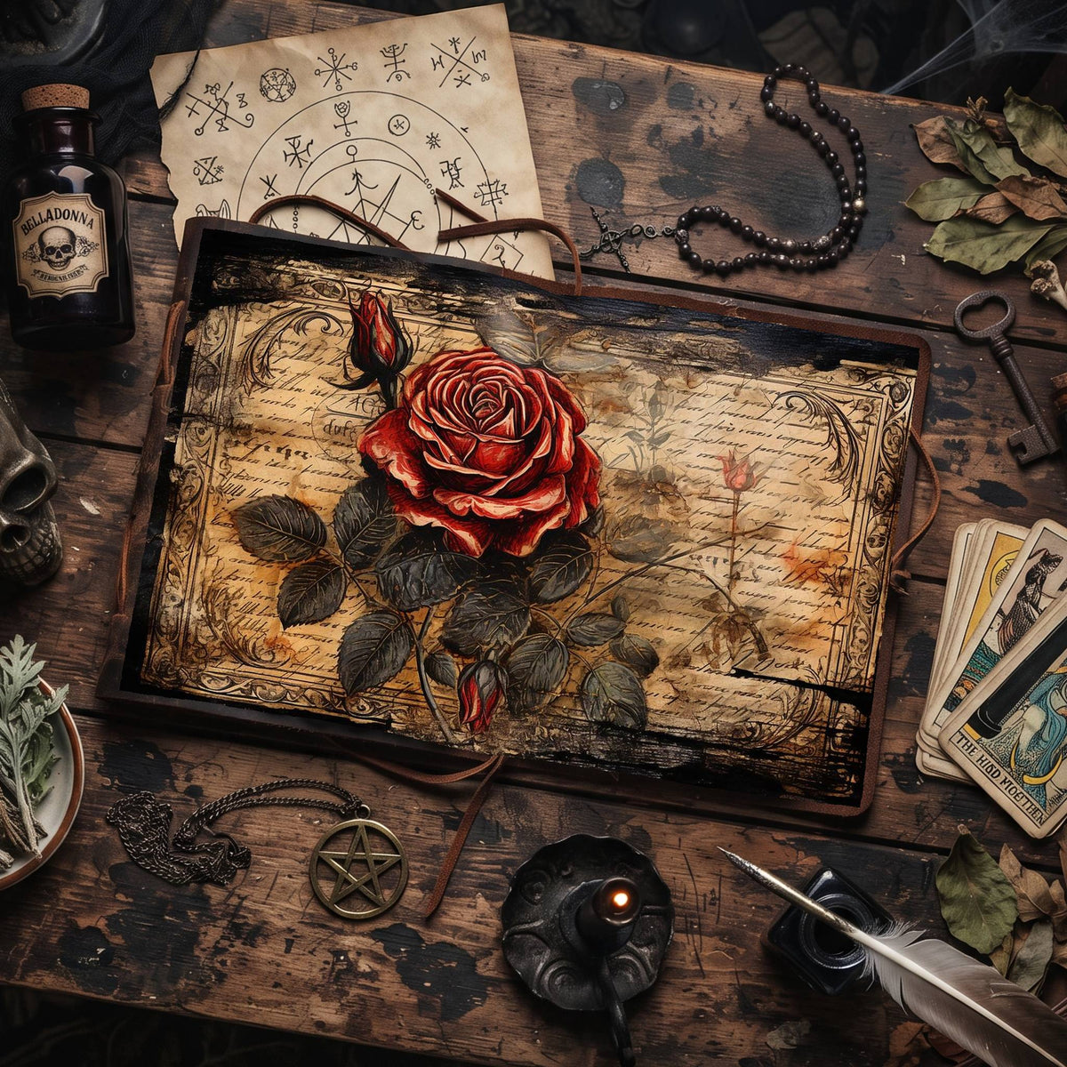 Gothic Rose Digital Papers
