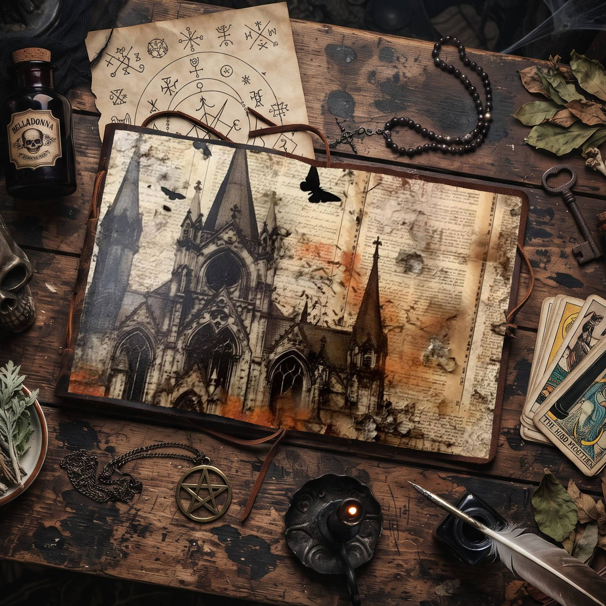 Gothic Digital Papers