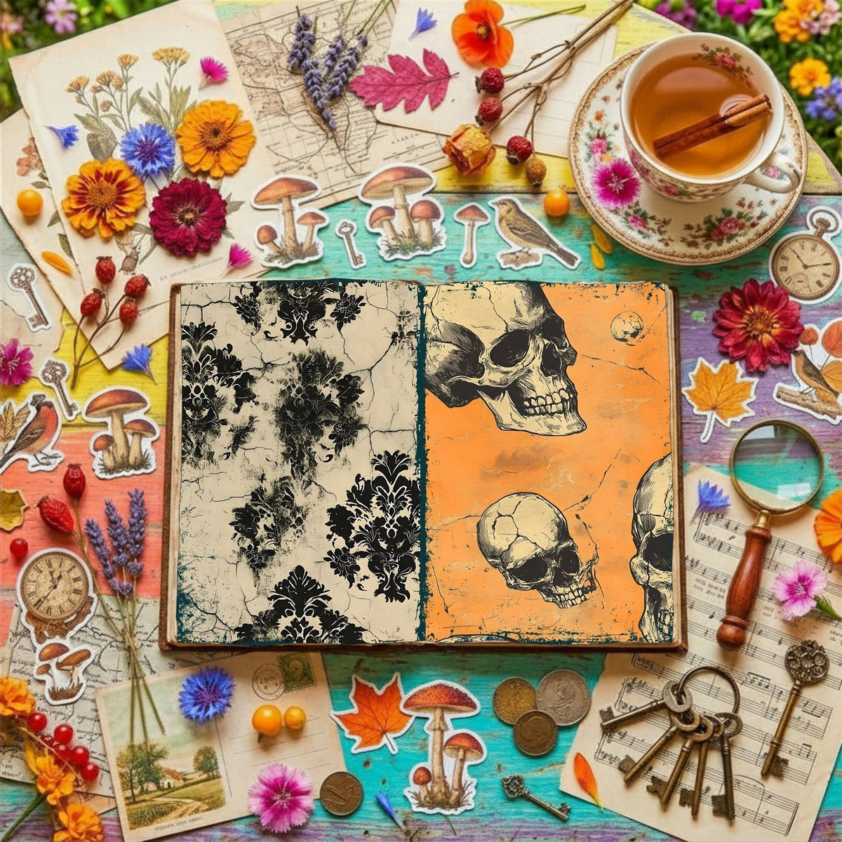 Gothic Digital Papers
