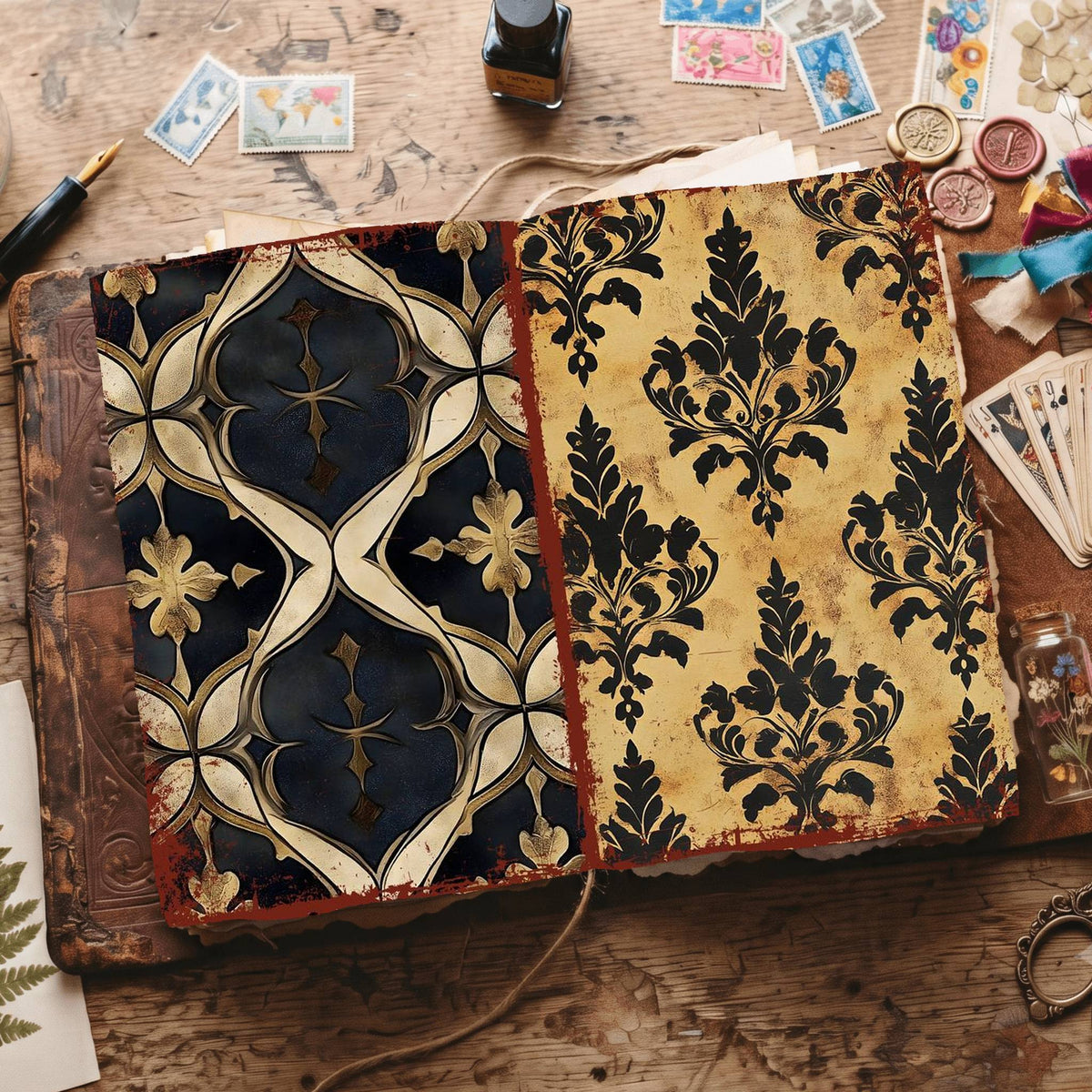Gothic Digital Papers