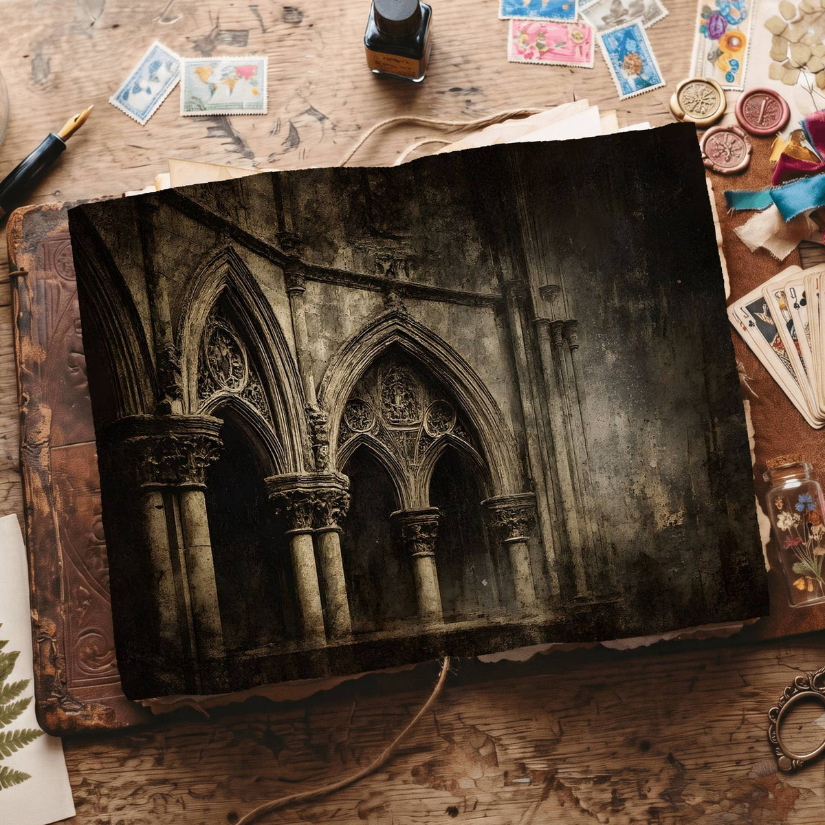 Gothic Digital Papers