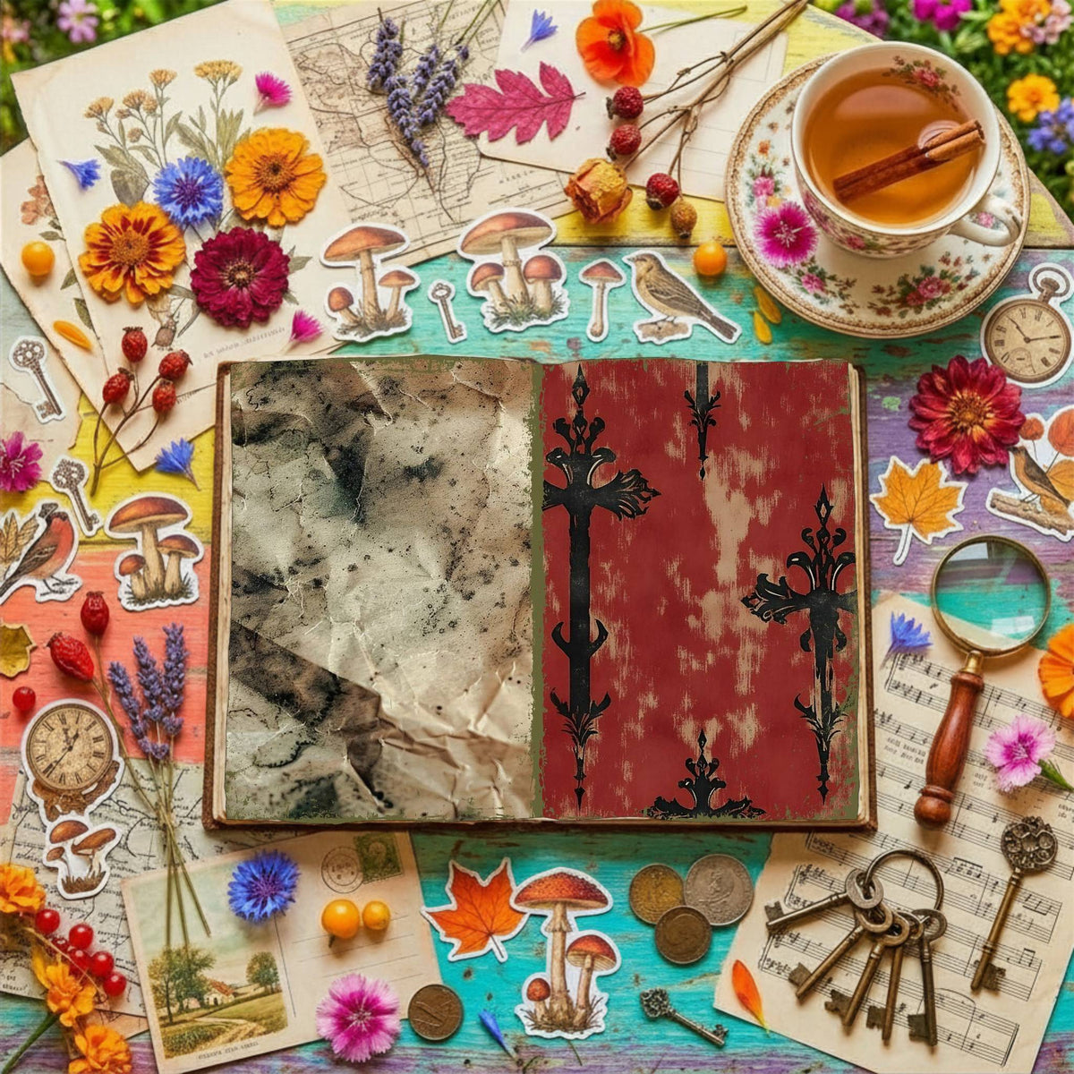 Gothic Digital Papers