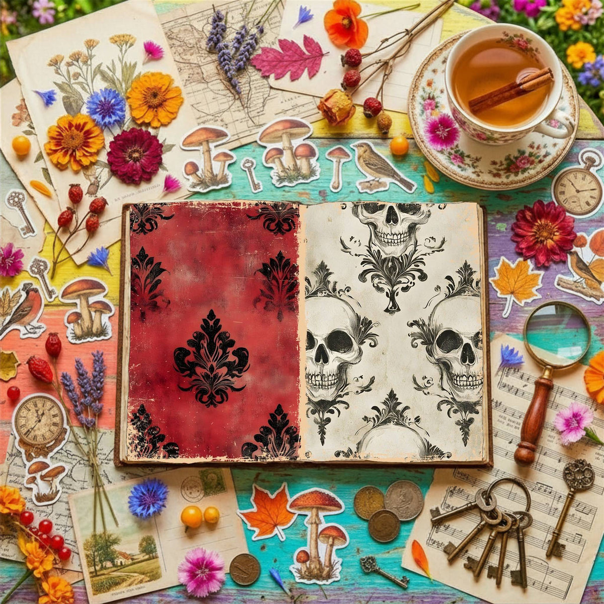 Gothic Digital Papers