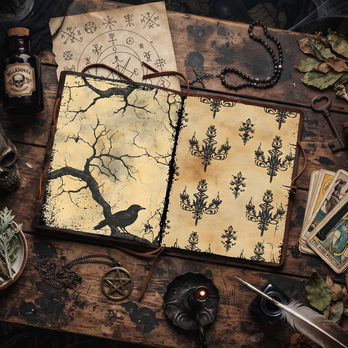 Gothic Digital Papers