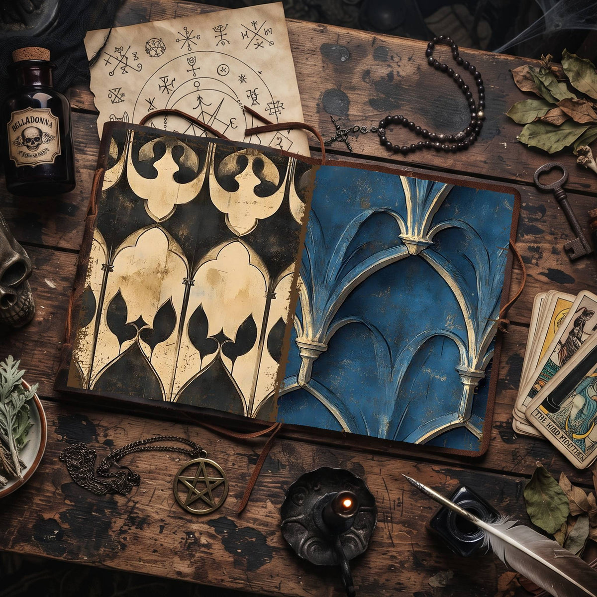 Gothic Digital Papers