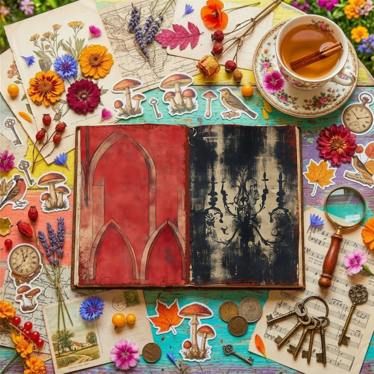 Gothic Digital Papers