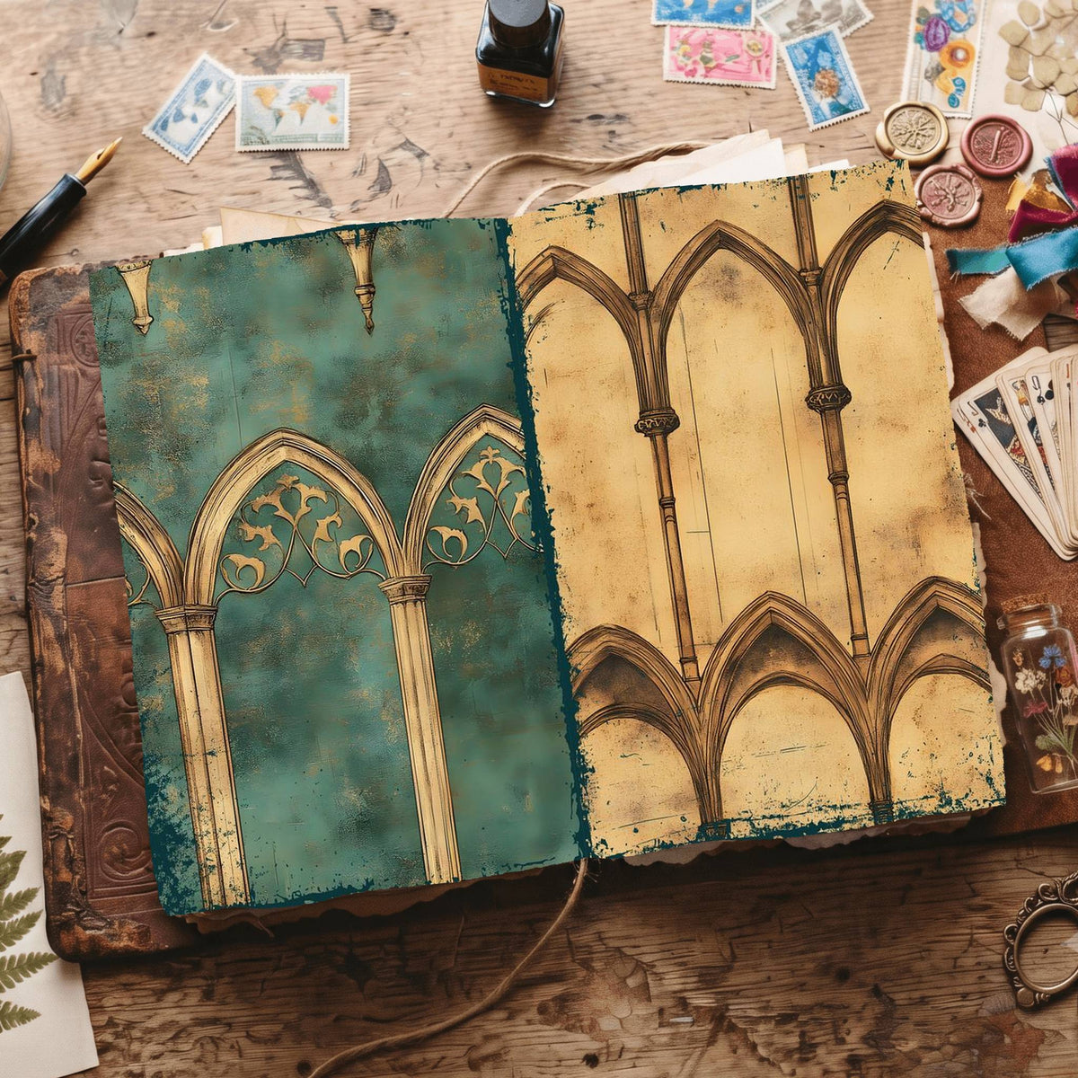 Gothic Digital Papers