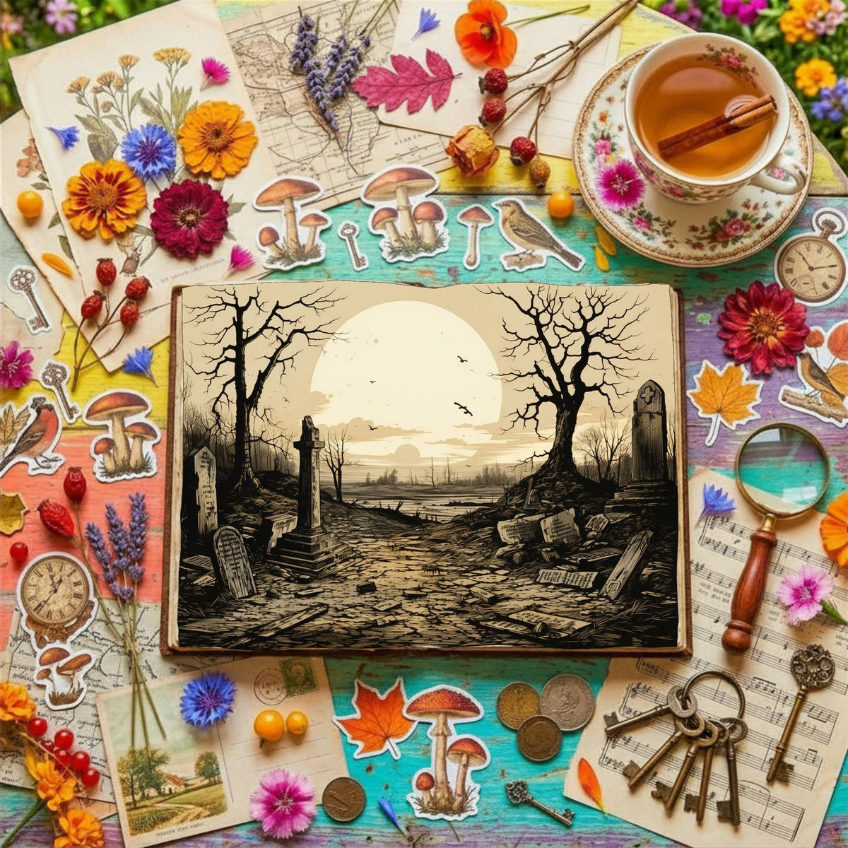 Gothic Digital Papers