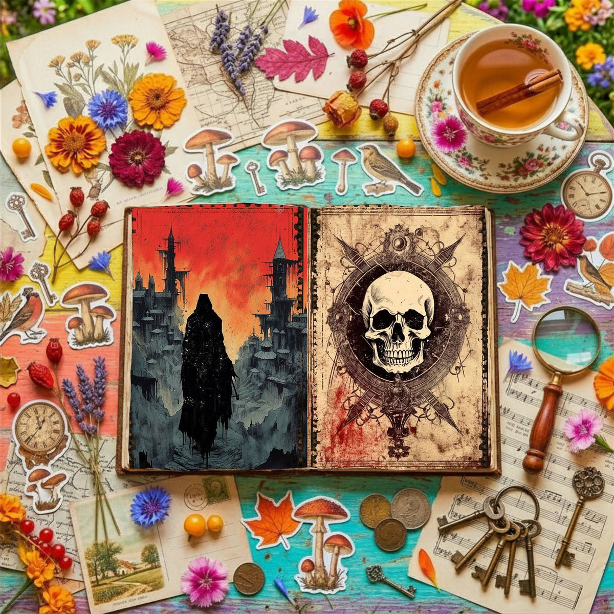 Gothic Digital Papers