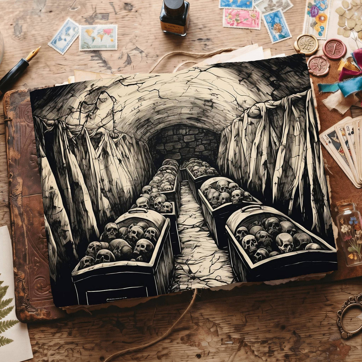 Gothic Digital Papers