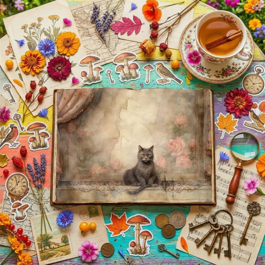 Grey Cat Digital Papers