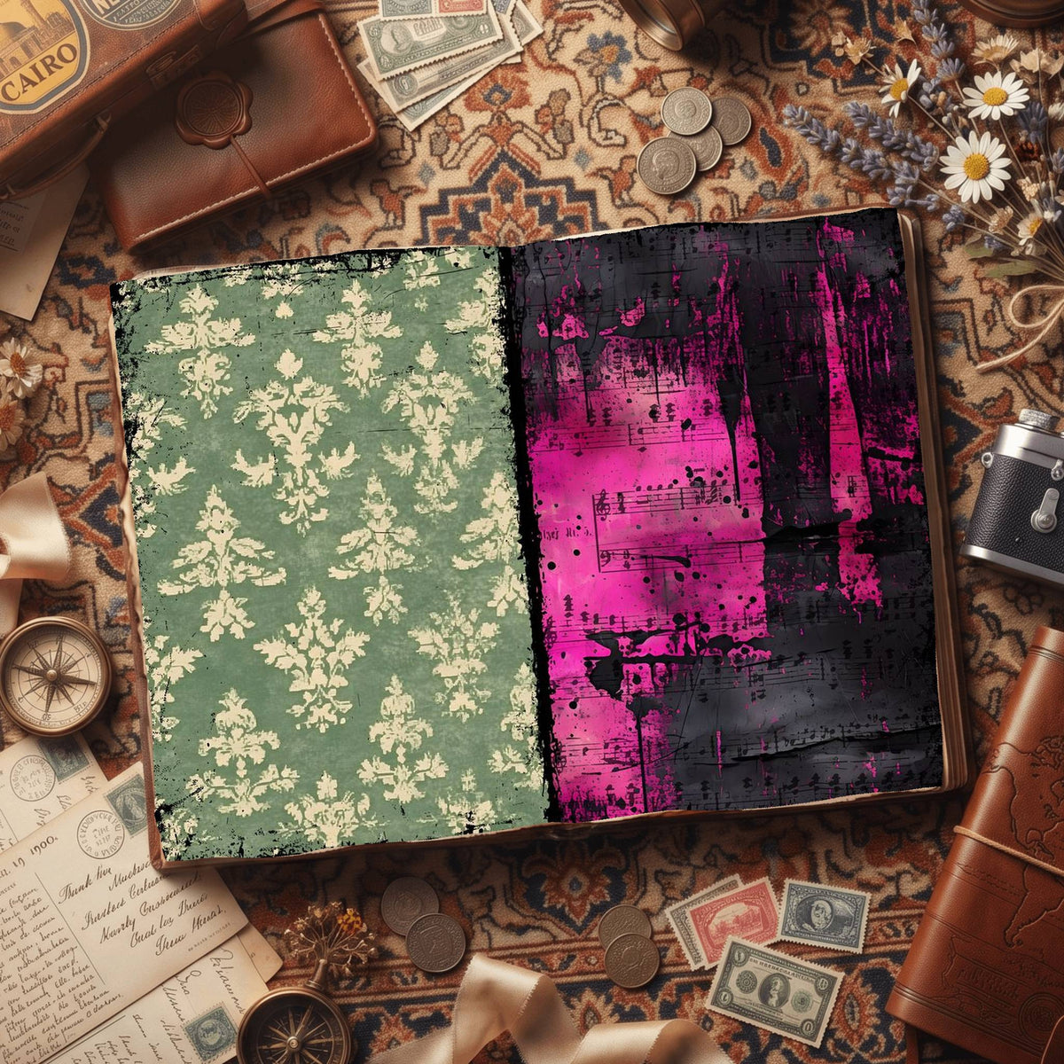 Grunge Digital Papers