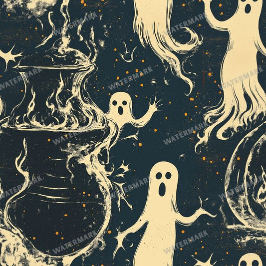 Halloween Backdrops Seamless Pattern