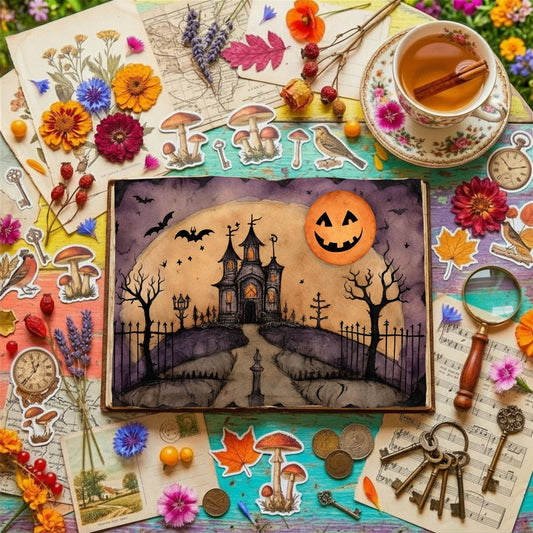 Halloween Digital Papers