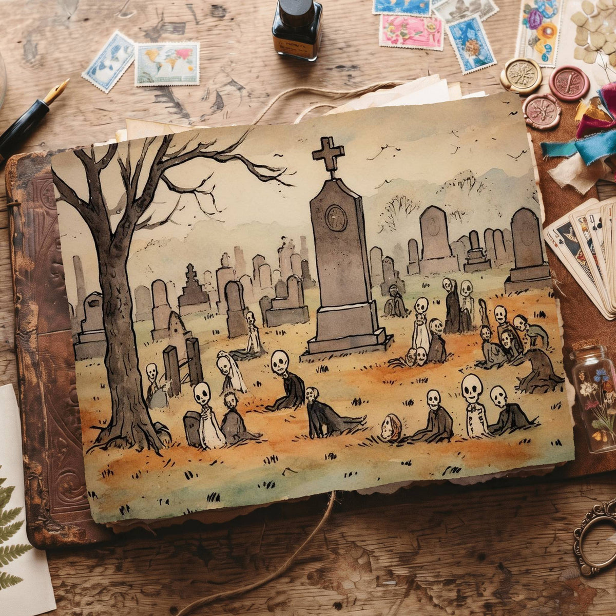 Halloween Digital Papers