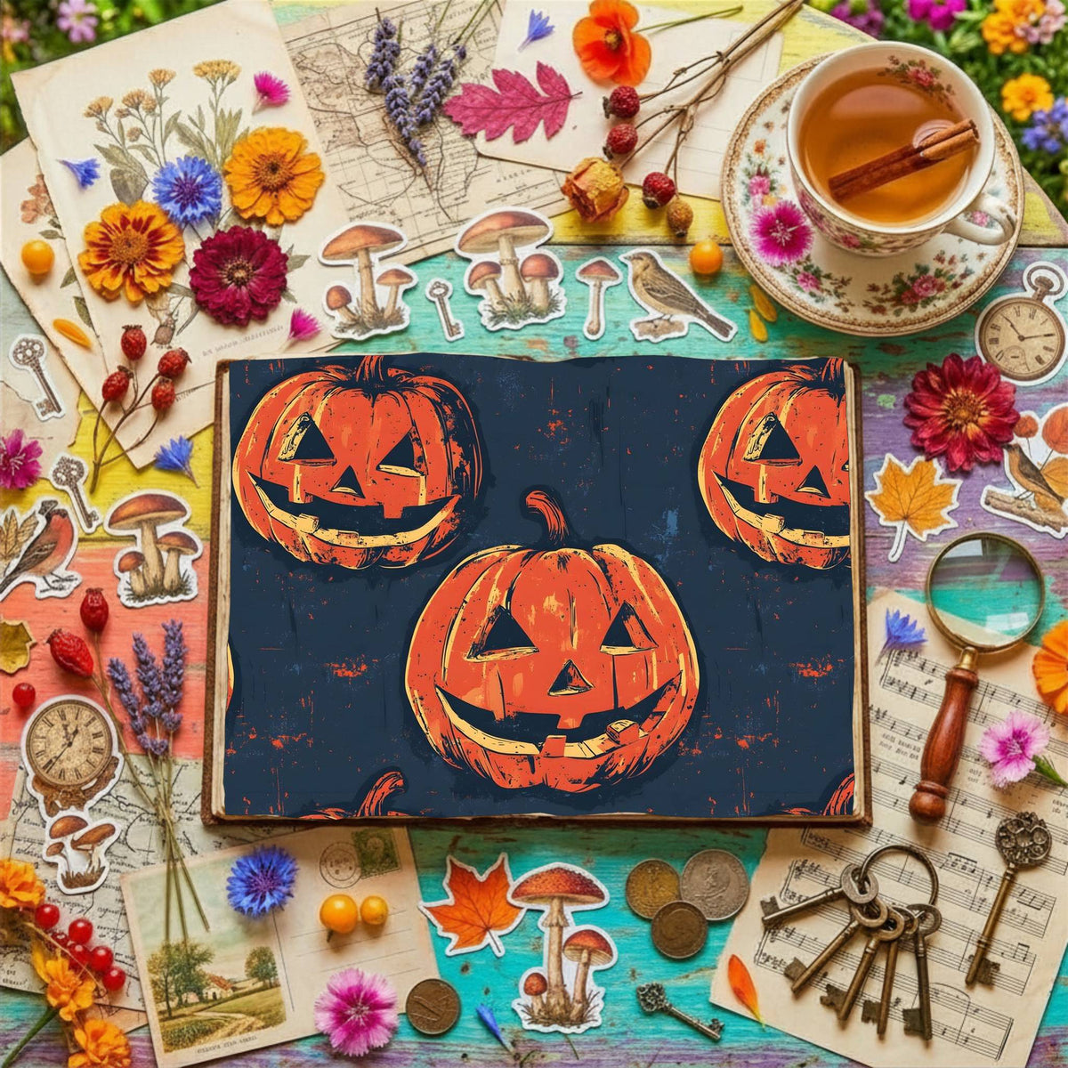 Halloween Digital Papers