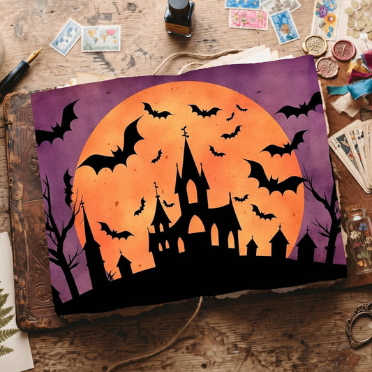 Halloween Digital Papers