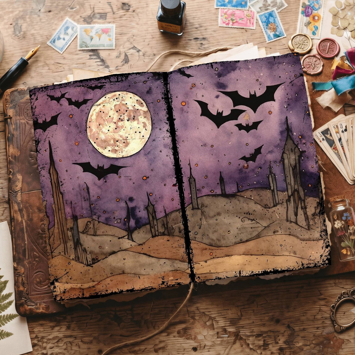 Halloween Digital Papers