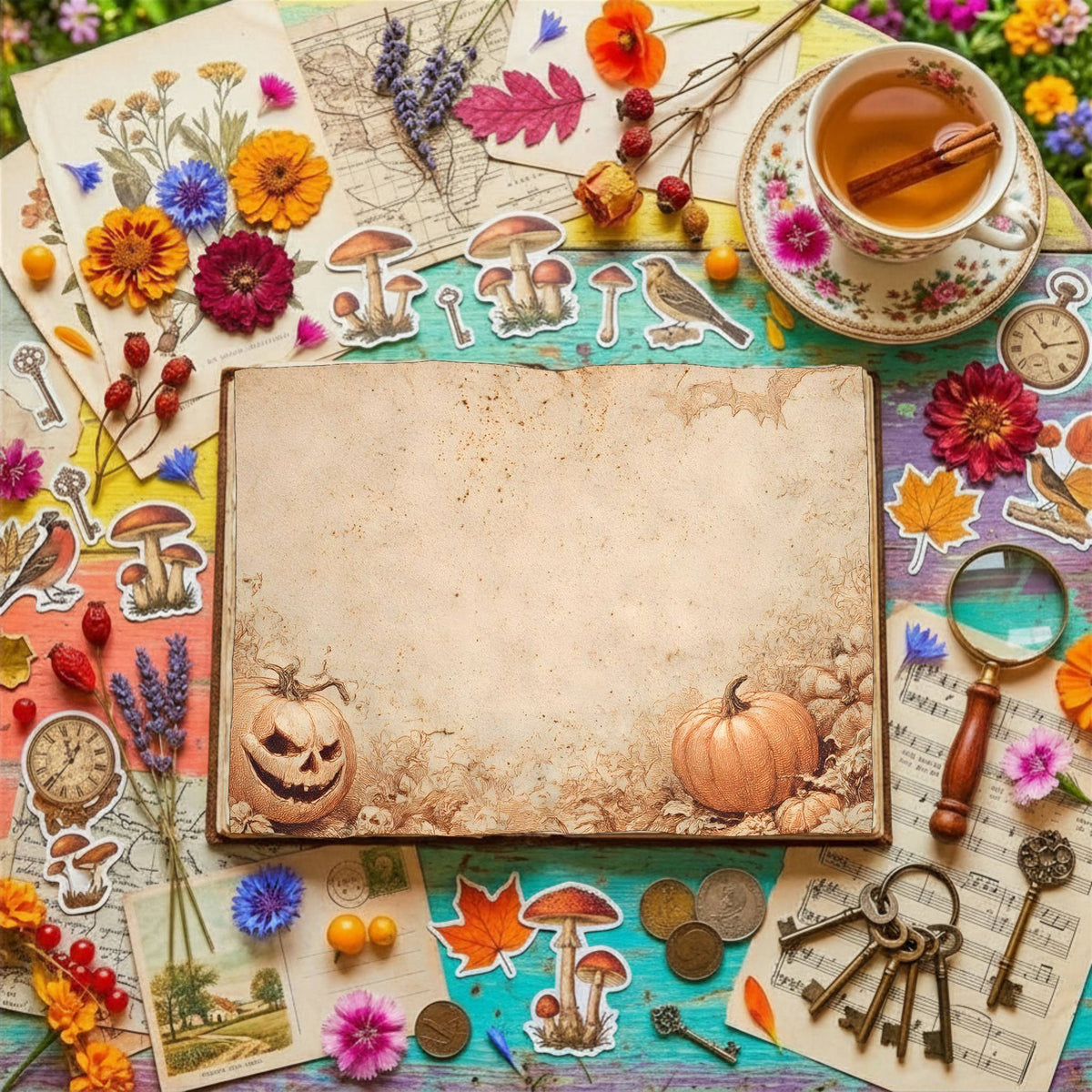 Halloween Digital Papers