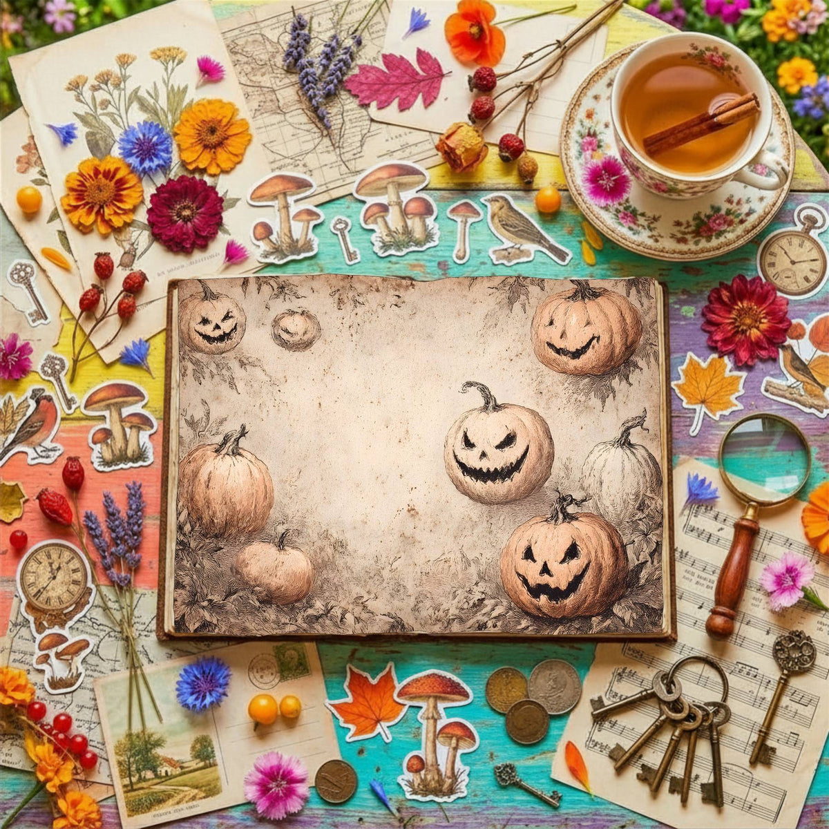 Halloween Digital Papers