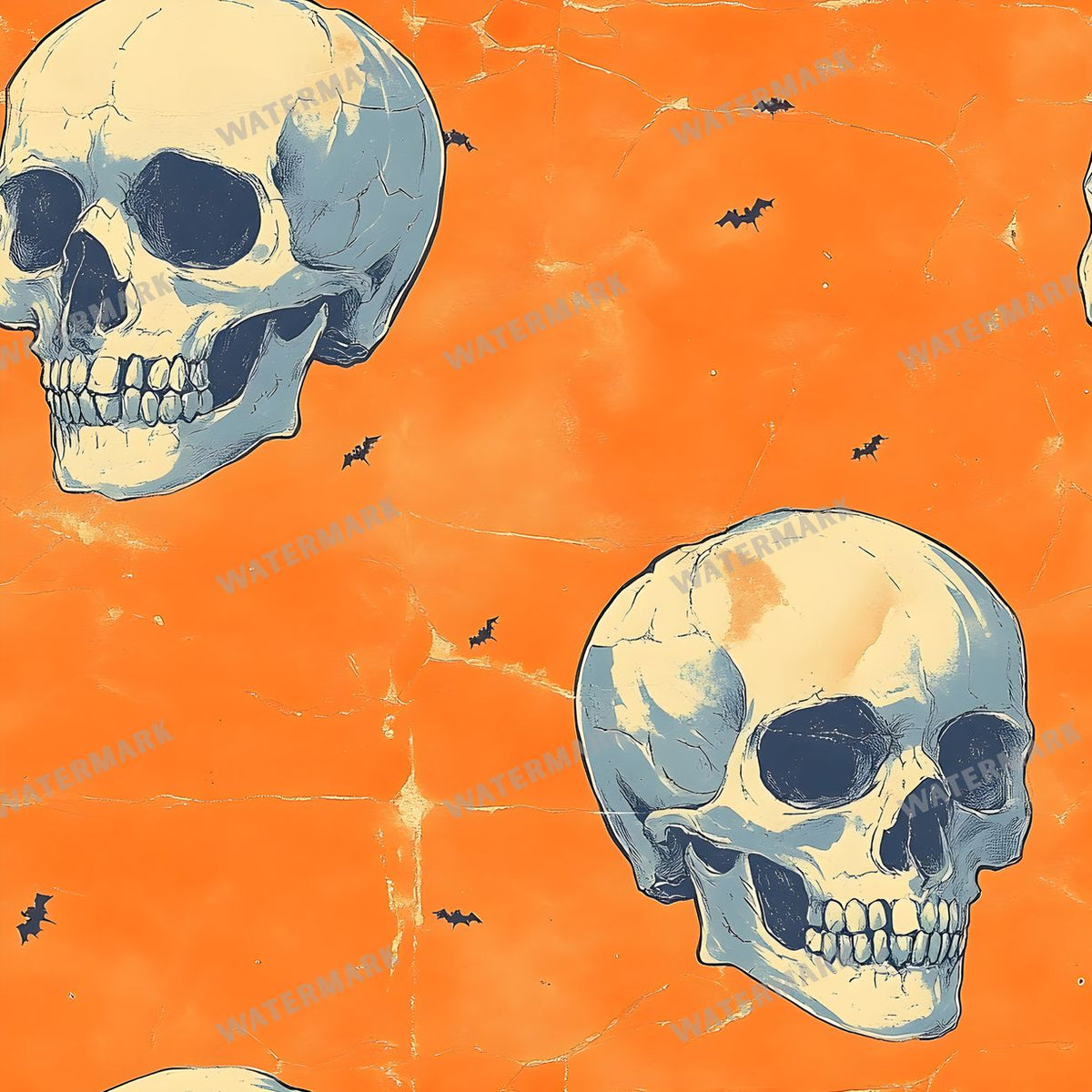 Halloween Seamless Pattern