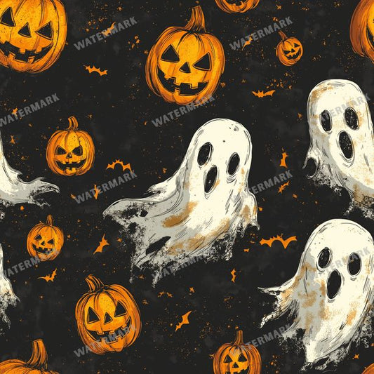 Halloween Seamless Pattern