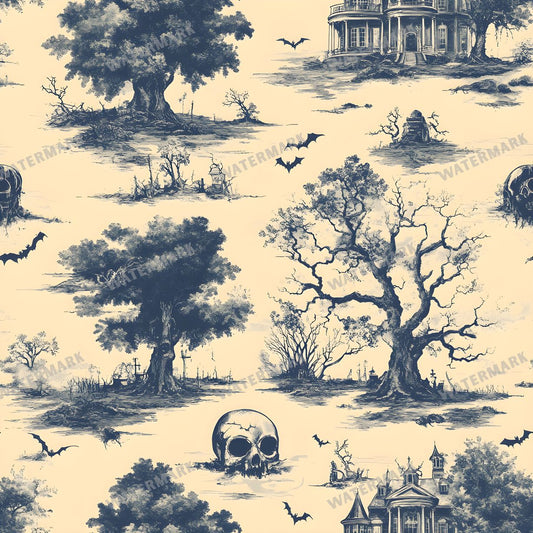 Halloween Seamless Pattern