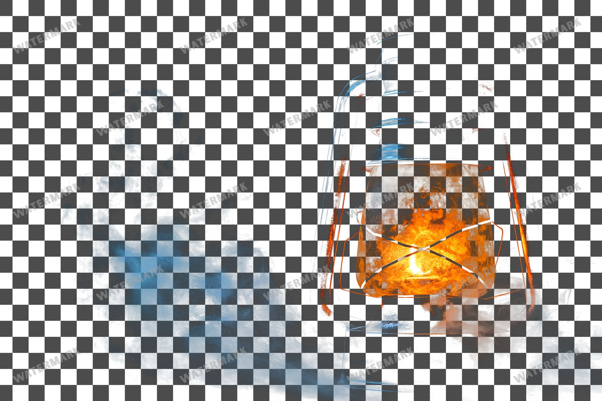 Haunted Lantern Transparent Overlay Pngs