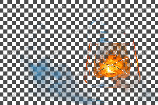Haunted Lantern Transparent Overlay Pngs