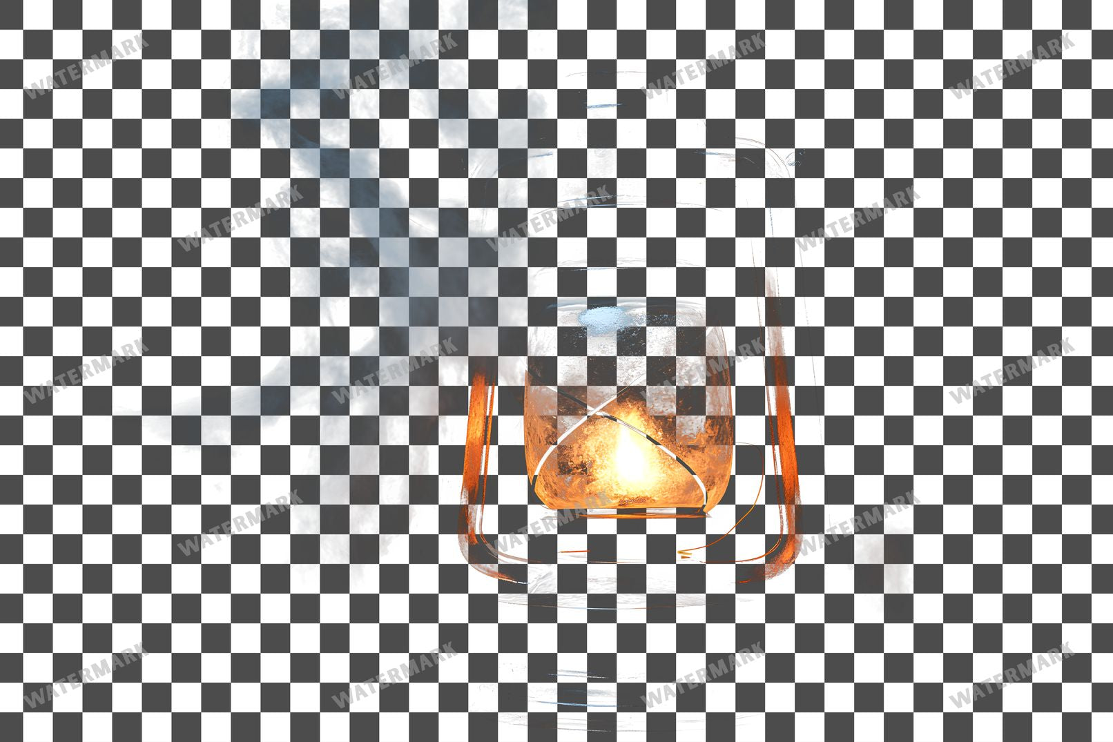 Haunted Lantern Transparent Overlay Pngs