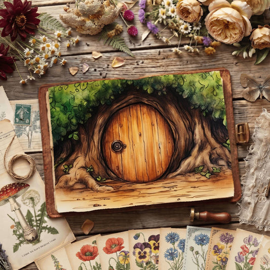 Hobbit Door Digital Papers