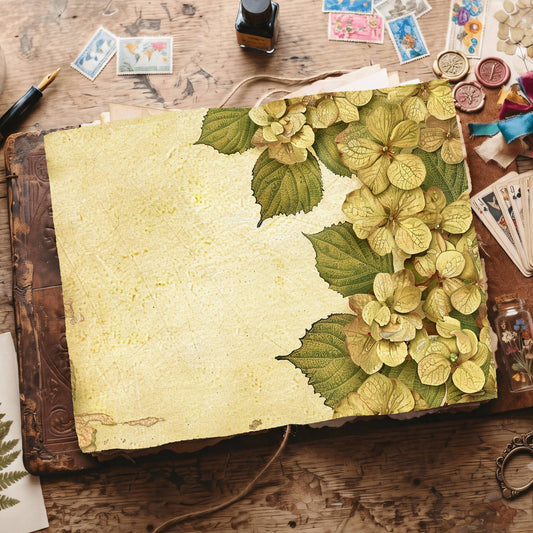 Hydrangea Digital Papers