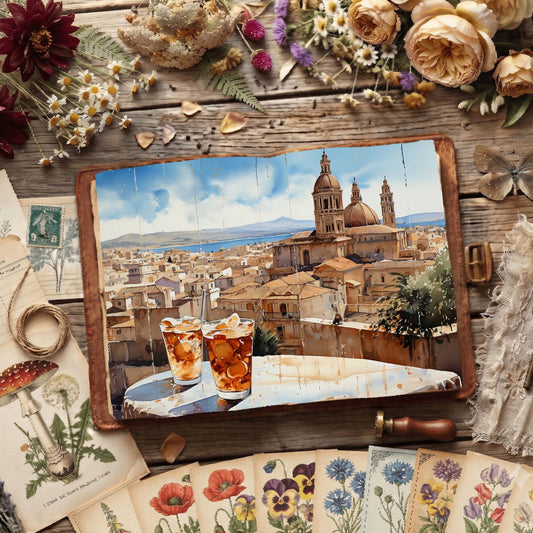Iced Coffee Digital Papers