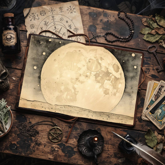 Ink Moon Digital Papers