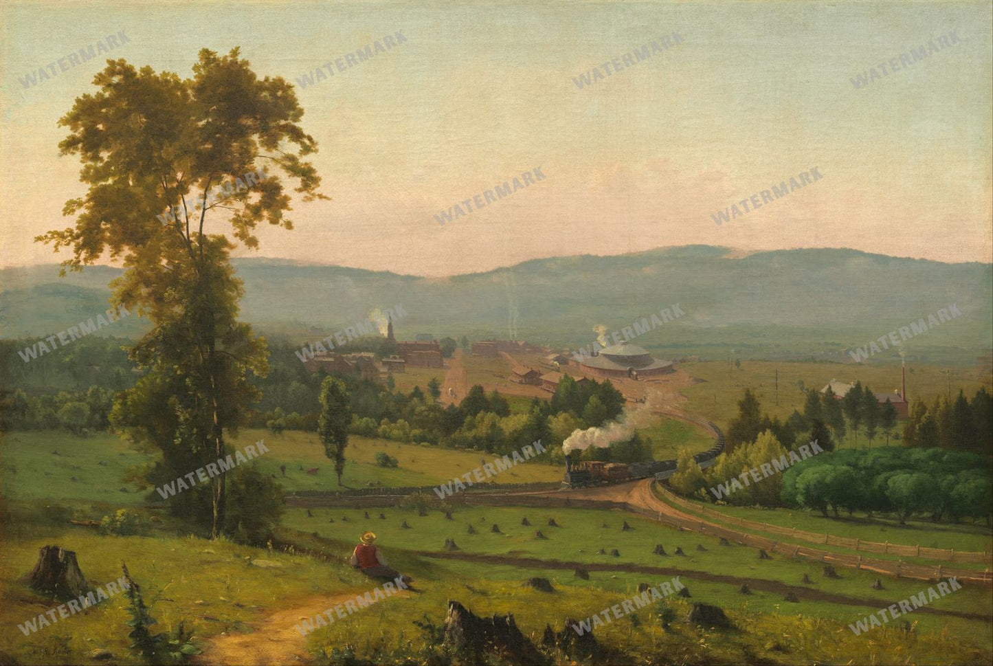Landscapes Vintage Paintings