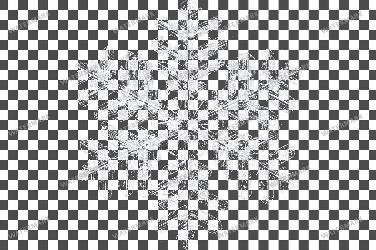 Large Snowflake Transparent Overlay Pngs