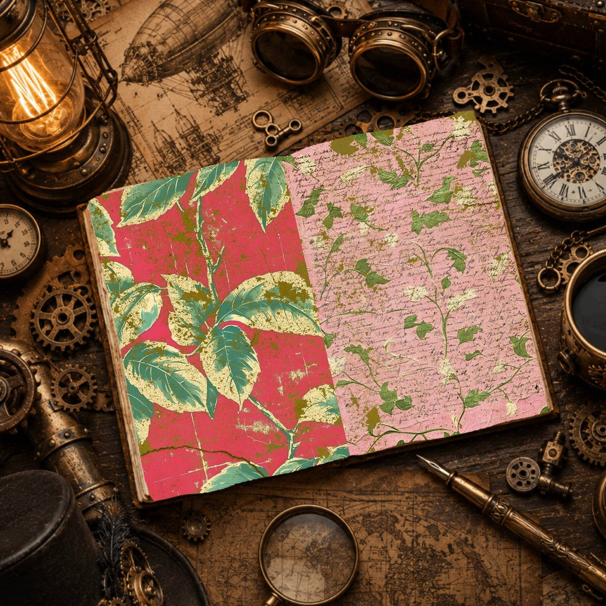 Leaves Digital Papers