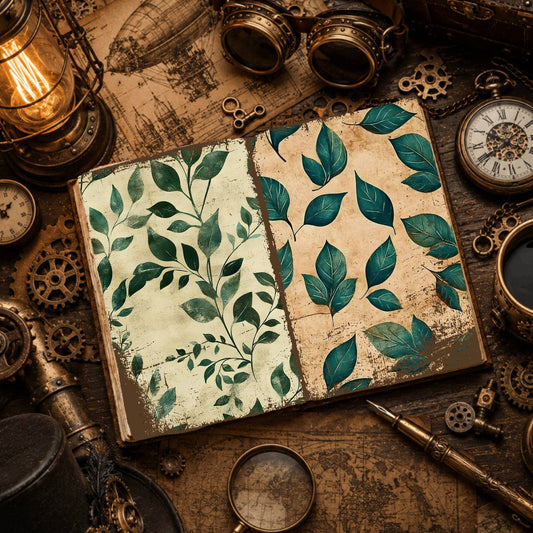 Leaves Digital Papers