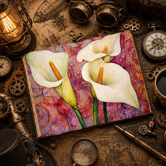 Lilies Digital Papers